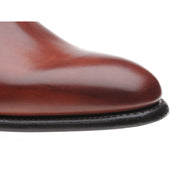 Herring Wilson mens Chelsea boots in dark leaf calf