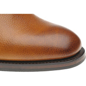 Herring Gosforth II (Rubber) mens hybrid-soled Chukka boots in tan grain
