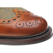 Herring Exmoor in moorland green tweed and chestnut calf