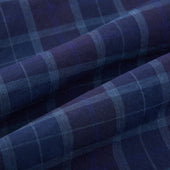 And Purple Plaid Check Padded Gilet