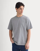 Archive Standard-Fit Cotton Crew | Vintage Heather Grey