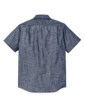 Short Sleeve Chambray Shirt - Vintage Fade