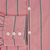 Coral Track Stripe Westminster Shirt