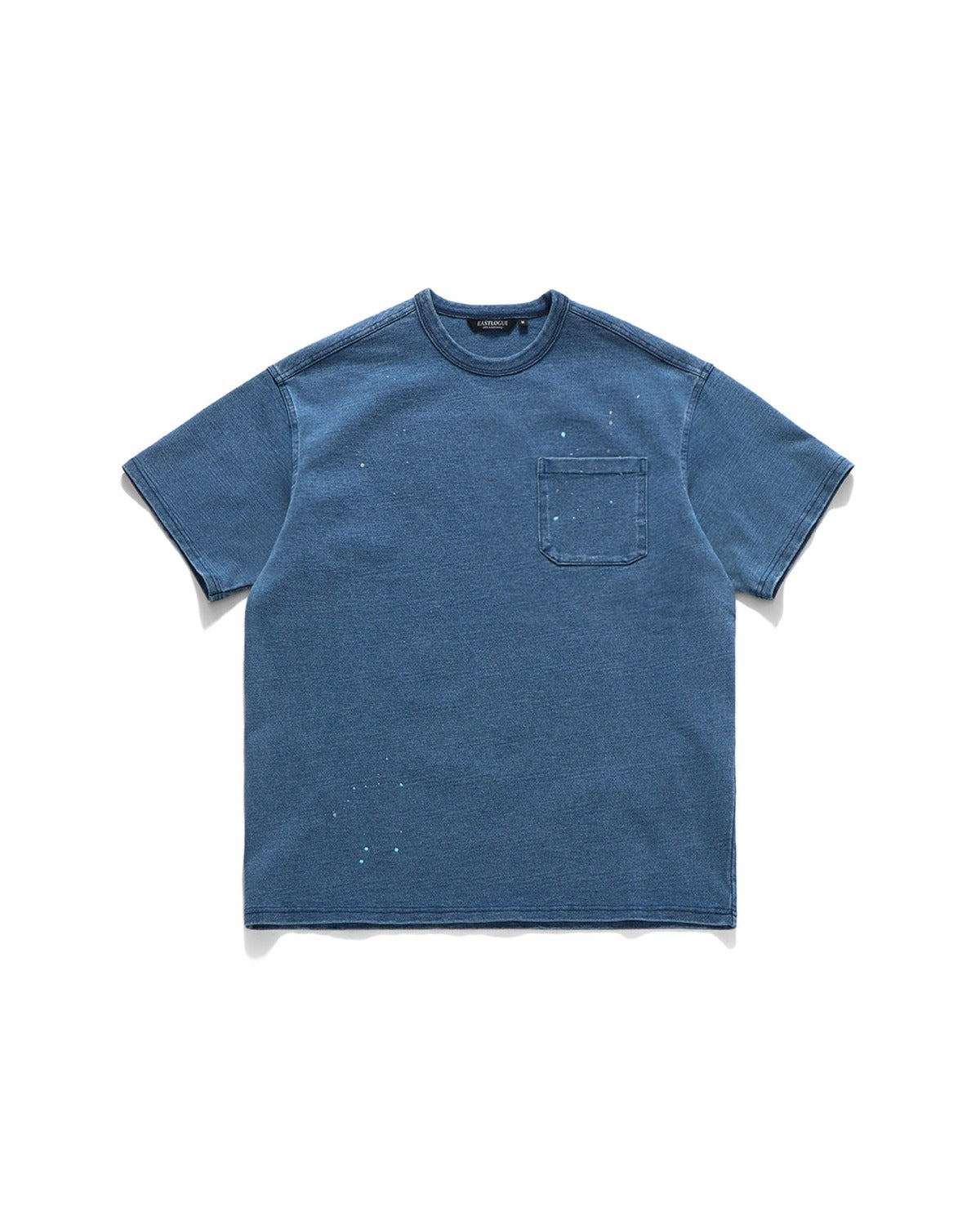 Naval Embroidery T Shirts Washed