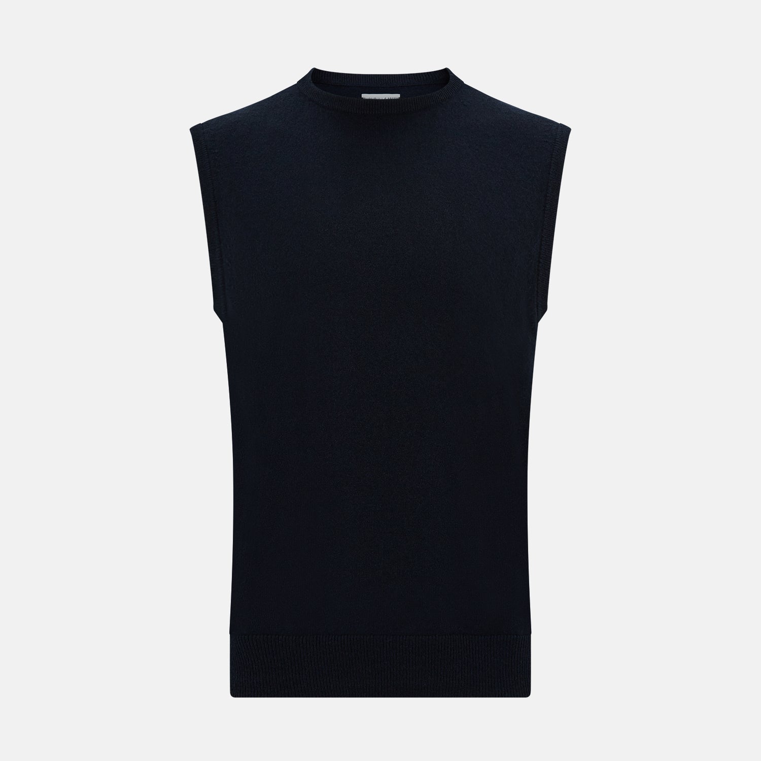 Cashmere Round Neck Vest