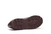 MICHAEL 1950/MARCHE MARRON-NUB GRINGO/TOILE EBENE