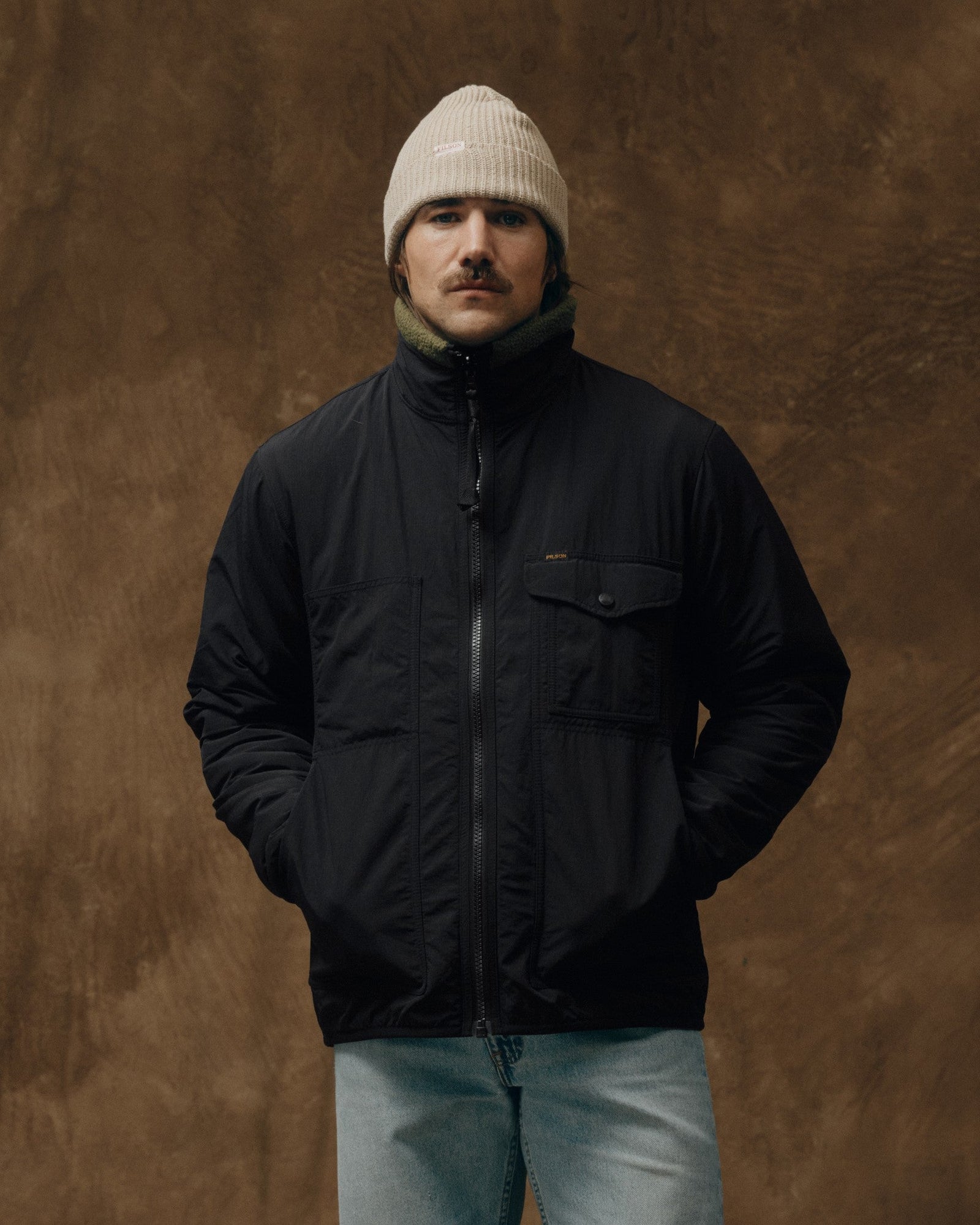 Reversible Pile Fleece Jacket