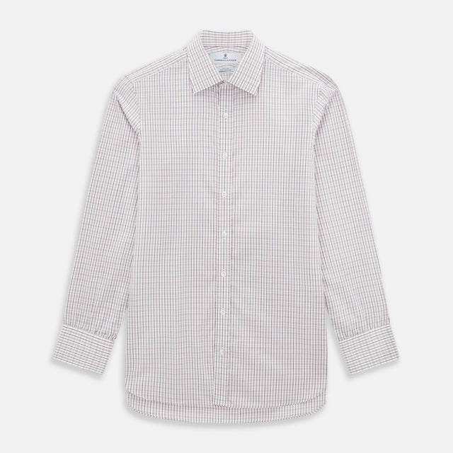 Red and Blue Multi Check Mayfair Shirt