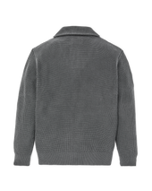 Vintage Cotton Shawl Neck Sweater