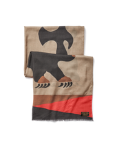Bear Wool Blend Scarf