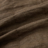 Pine Cone Quilted Linen Herringbone Waistcoat