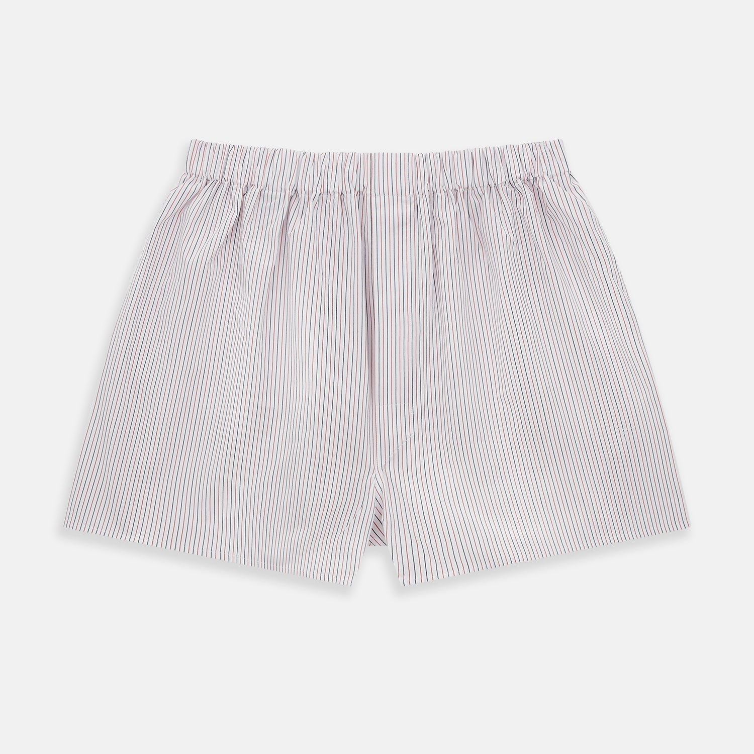 Red And Black Stripe Godfrey Boxer Shorts
