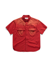 ARMY FIELD HALF SHIRTS / FADING RED