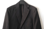 Fujito N O Un Jacket Dark Brown Dark Navy Directors Web Shop Powered By Base