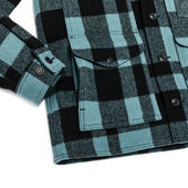 Chris Stapleton Signature Mackinaw Wool Cruiser - Faded Blue / Black Heritage Plaid
