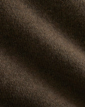 The Felted Merino Hoodie | Heather Chocolate Martini
