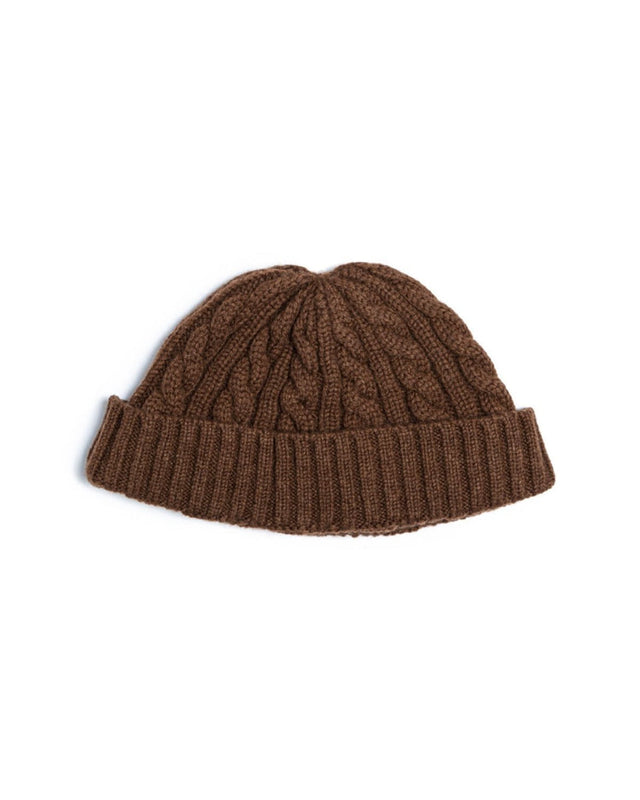 FISHERMAN WATCH CAP / BROWN