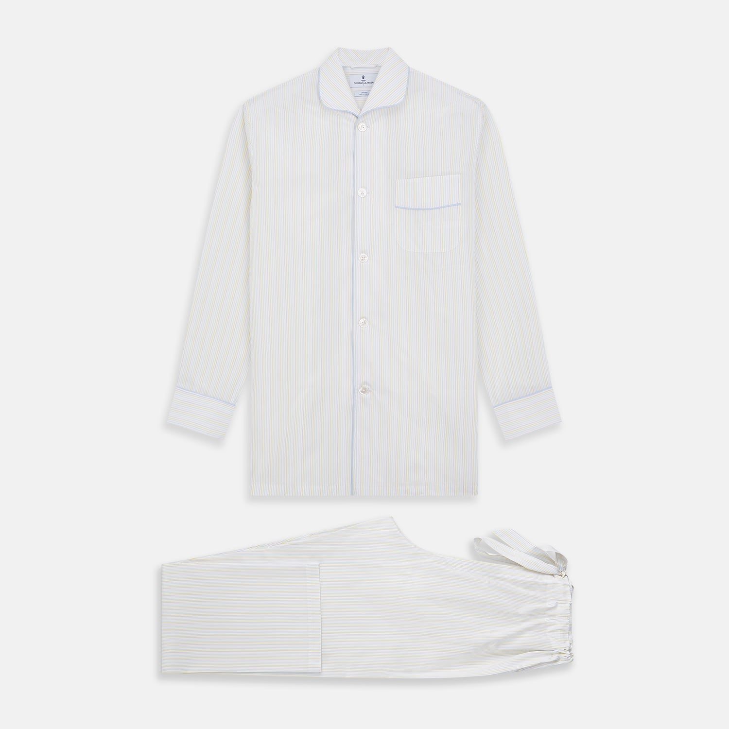 Multi Stripe Cotton Quin Pyjama Set