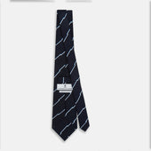 Broken Shadow Stripe Silk Tie