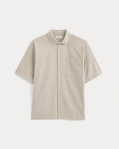 Lightweight Short-Sleeve Oxford | Chinchilla Chambray