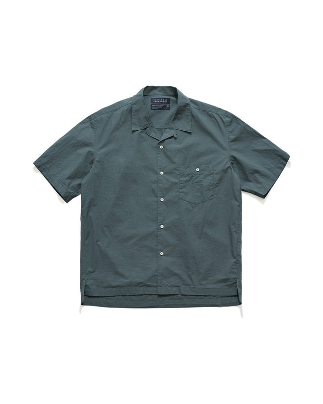 RELAX HALF SHIRT / BLUE GREEN