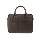 Mensajero Briefcase Leather With Cream Stitching