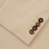 Beige Cotton Barrington Blazer