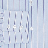 And Navy Multi Stripe Westminster Shirt