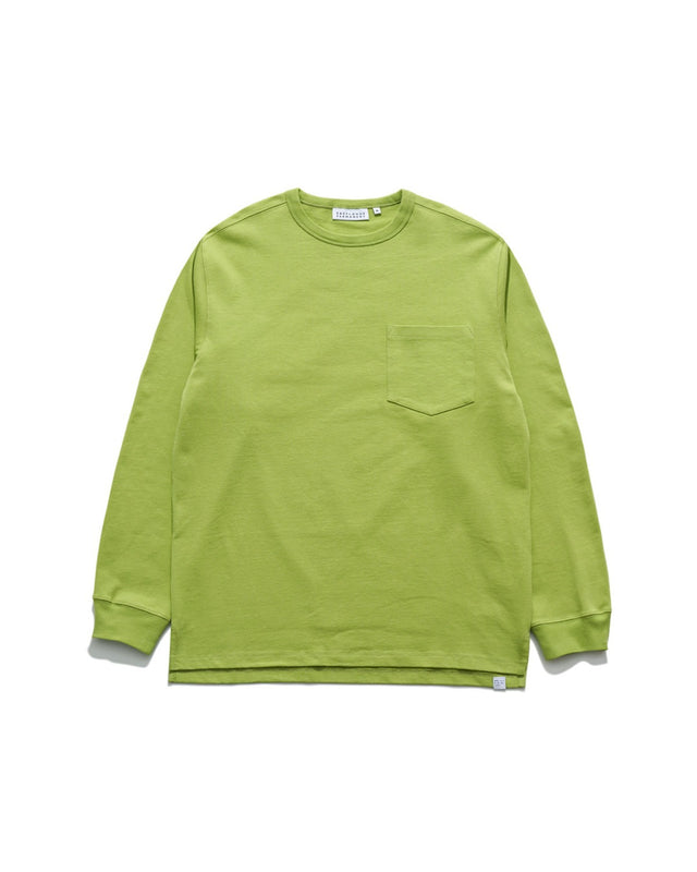 ONE POCKET L/S T-SHIRT / AVOCADO