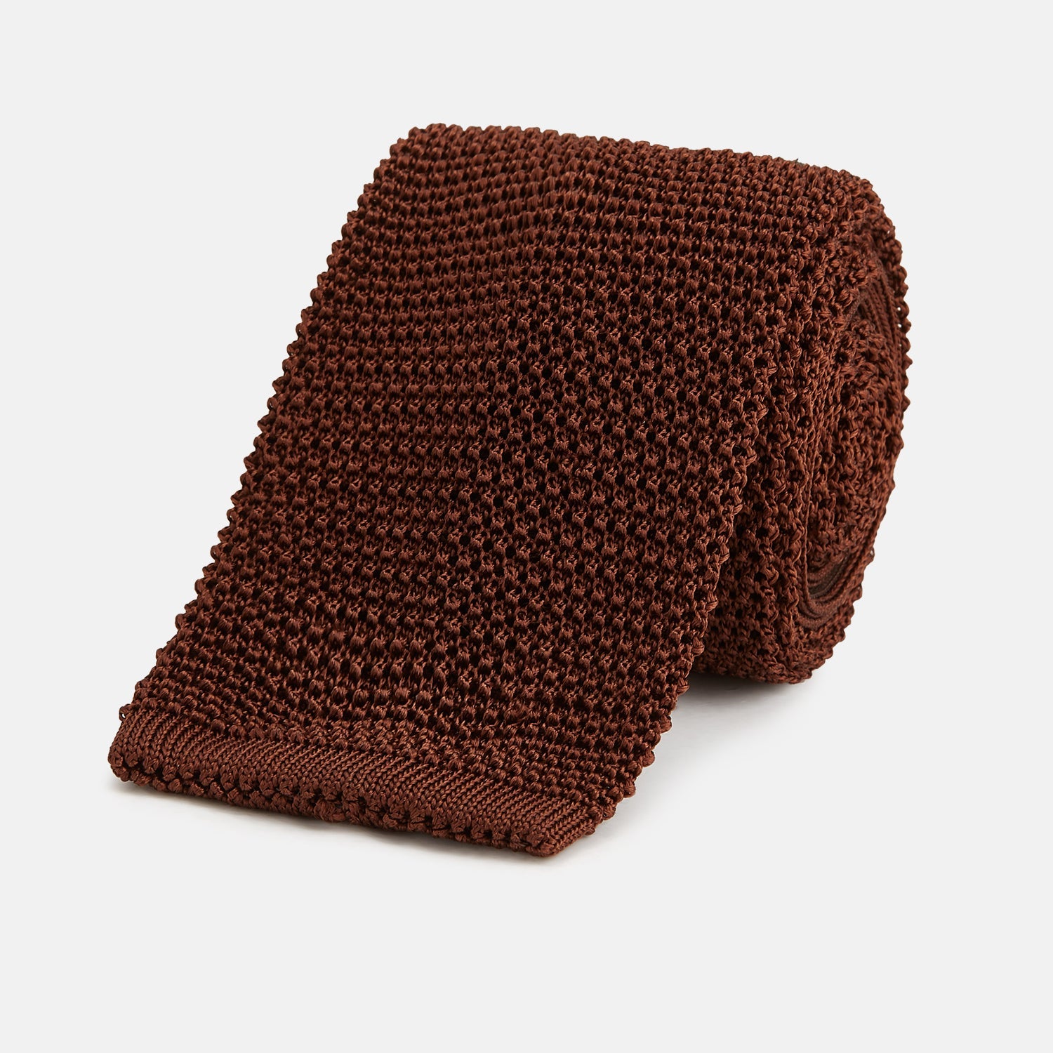 Knitted Silk Plain Tie