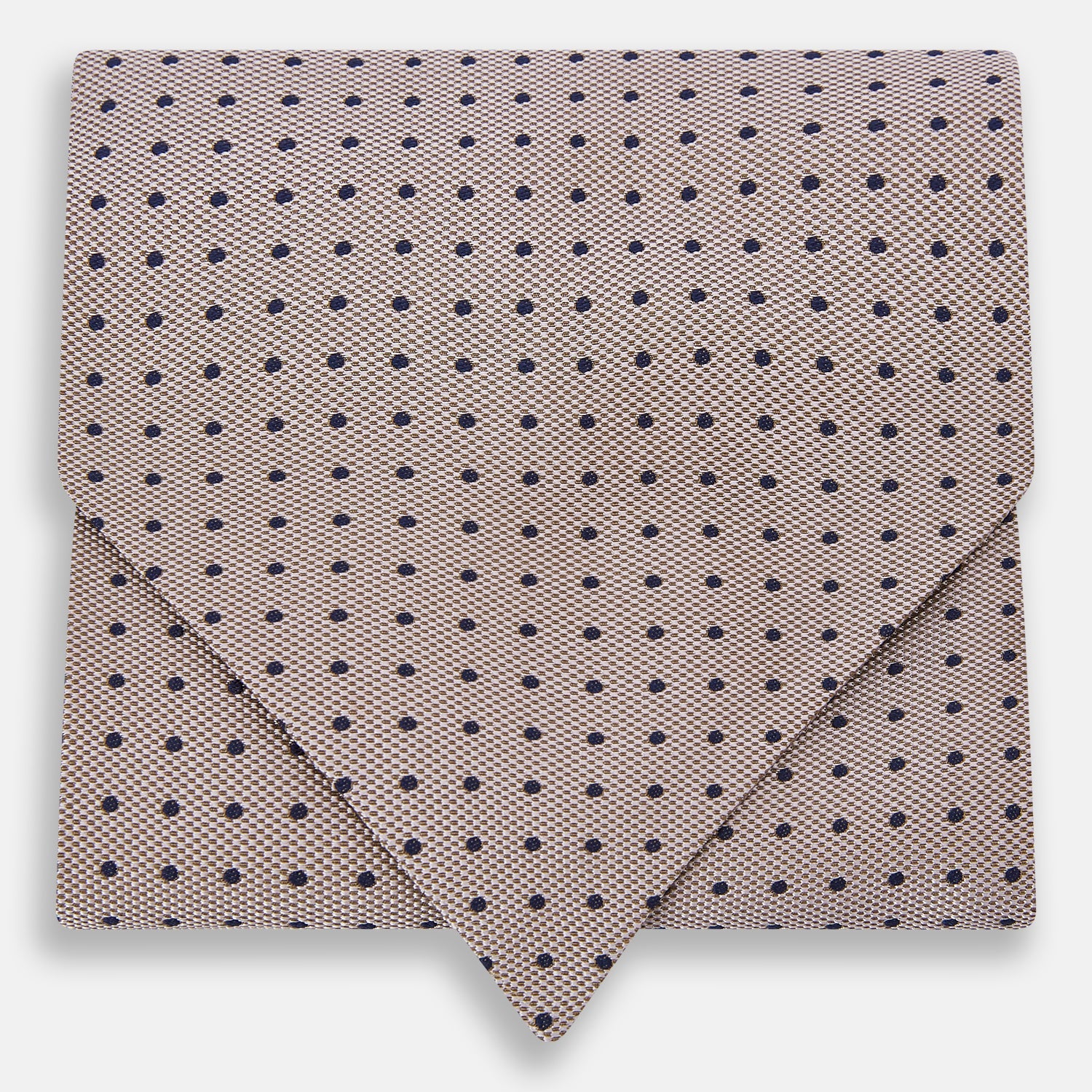 And Lilac Micro Dot Silk Cravat