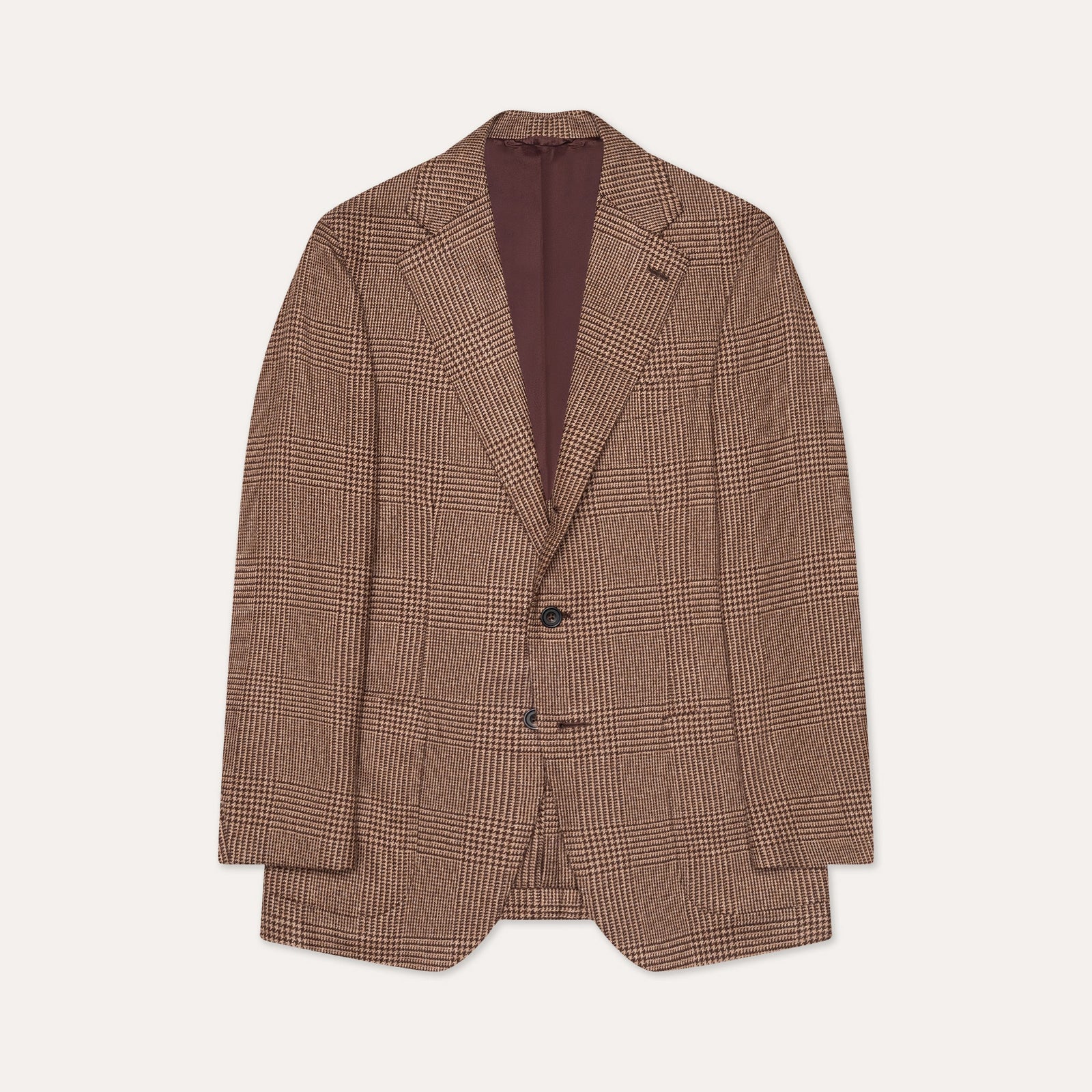 Glen Check Cashmere Waverly Jacket