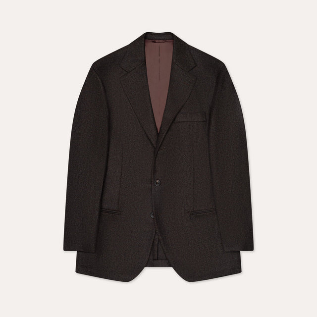 Olive Cashmere Twill Waverly Jacket