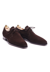 Dark Brown Two Eyelet Derbies