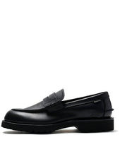 LOAFER | Gore-Tex Beefroll Leather Loafer | Black