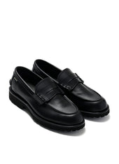 LOAFER | Gore-Tex Beefroll Leather Loafer | Black