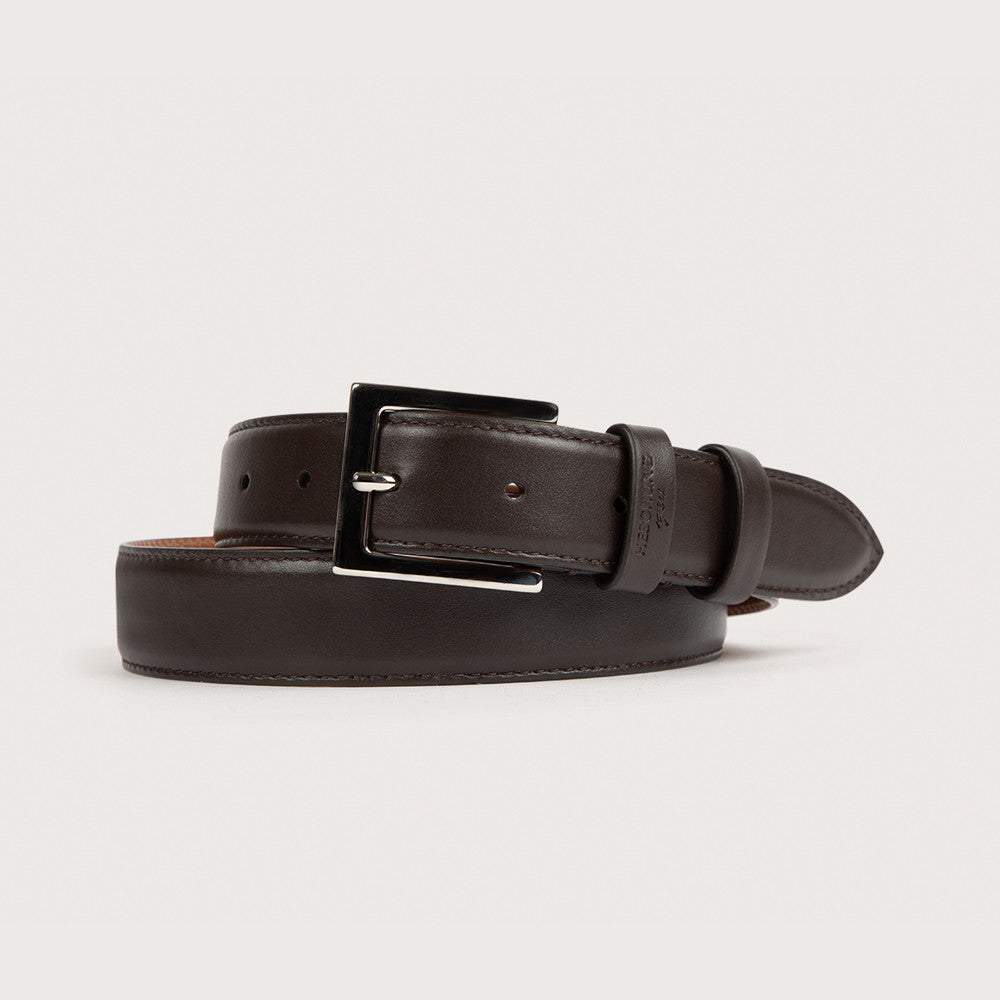 Ceinture Nation Box Marron