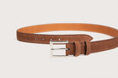 Ceinture Nation Velours Noisette