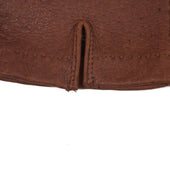 Unlined Peccary Gloves In Exclusive Brown Color