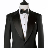 Hand Sewn Marcella Bib Tuxedo Shirt With Single Cuffs Removable Button Strip