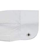 Hand Sewn Marcella Bib Tuxedo Shirt With Single Cuffs Removable Button Strip