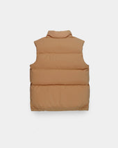 Down Italian Vest Rust