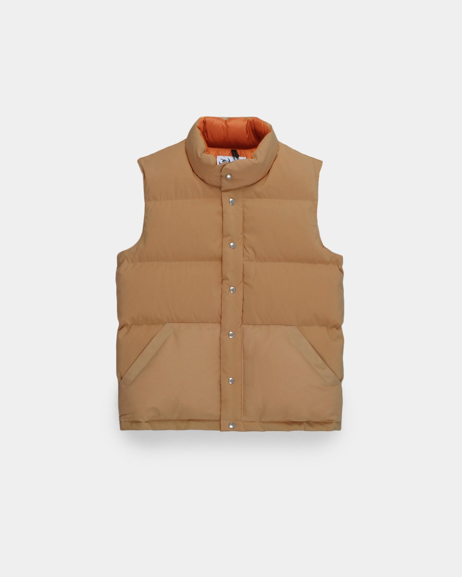 Down Italian Vest Rust