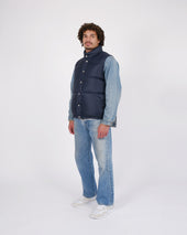 Down Italian Vest Streakfree Nylon