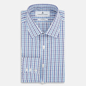 And Navy Multi Check Mayfair Shirt