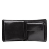 Eight credit card wallet with coin purse – Ebony Black
