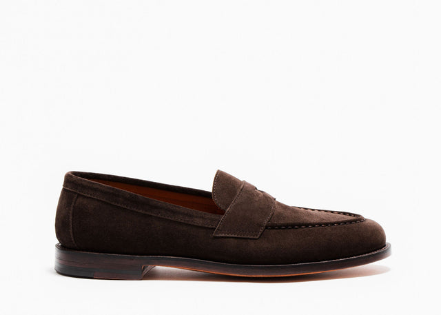 Traveler Penny Espresso Suede
