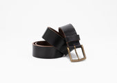 Black Chromexcel Leather Belt