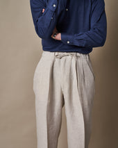 T005 Linen Drawstring Trouser