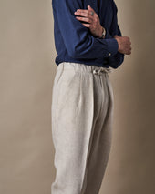 T005 Linen Drawstring Trouser